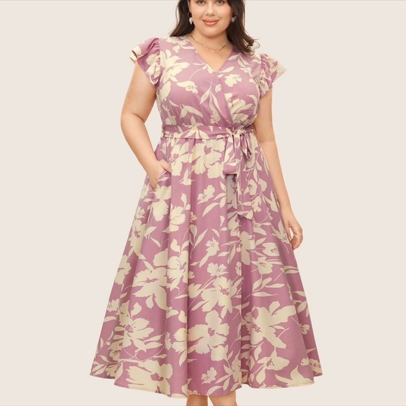 BloomChic Plus Size 3XL Wedding Guest Maxi Dress us22-24 - Picture 1 of 6